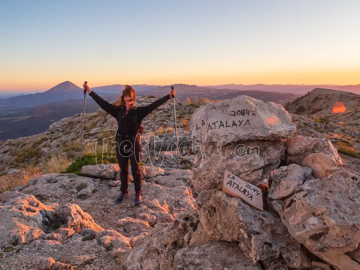 Pico Atalaya, Sierra de las Cabras, techo de Albacete