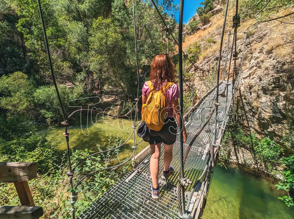 Puente Colgante Cerrada de Castril