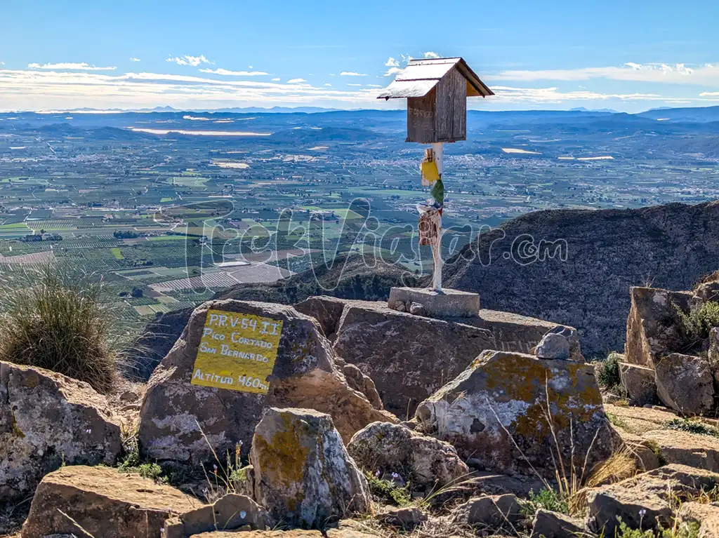 Pico Cortado o Pico de San Bernardo, Sierra de Callosa