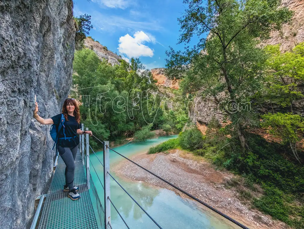 Ruta Pasarelas de Alquézar (Huesca)