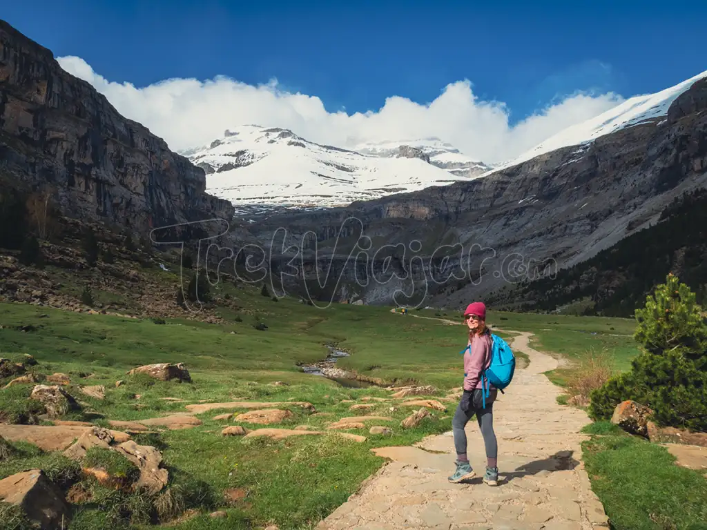Circo de Soaso y vistas a Monte Perdido