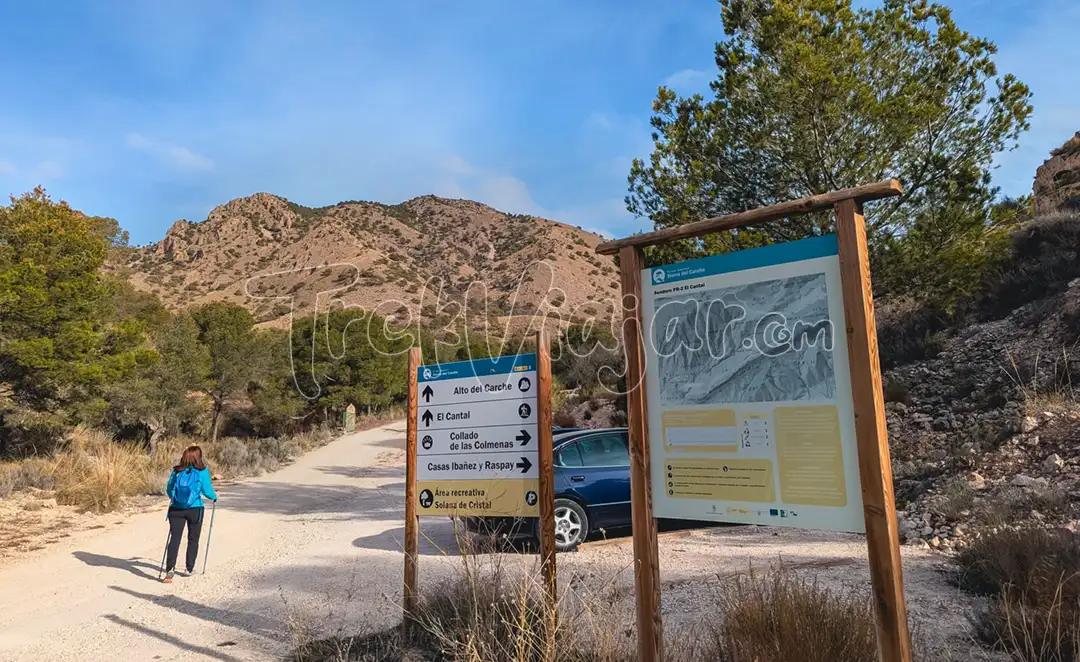 Área Recreativa Solana de Cristal, Sierra del Carche